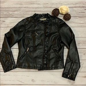 indigo saints leather jacket